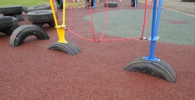 Impact Absorbing Surface in Bacton Green